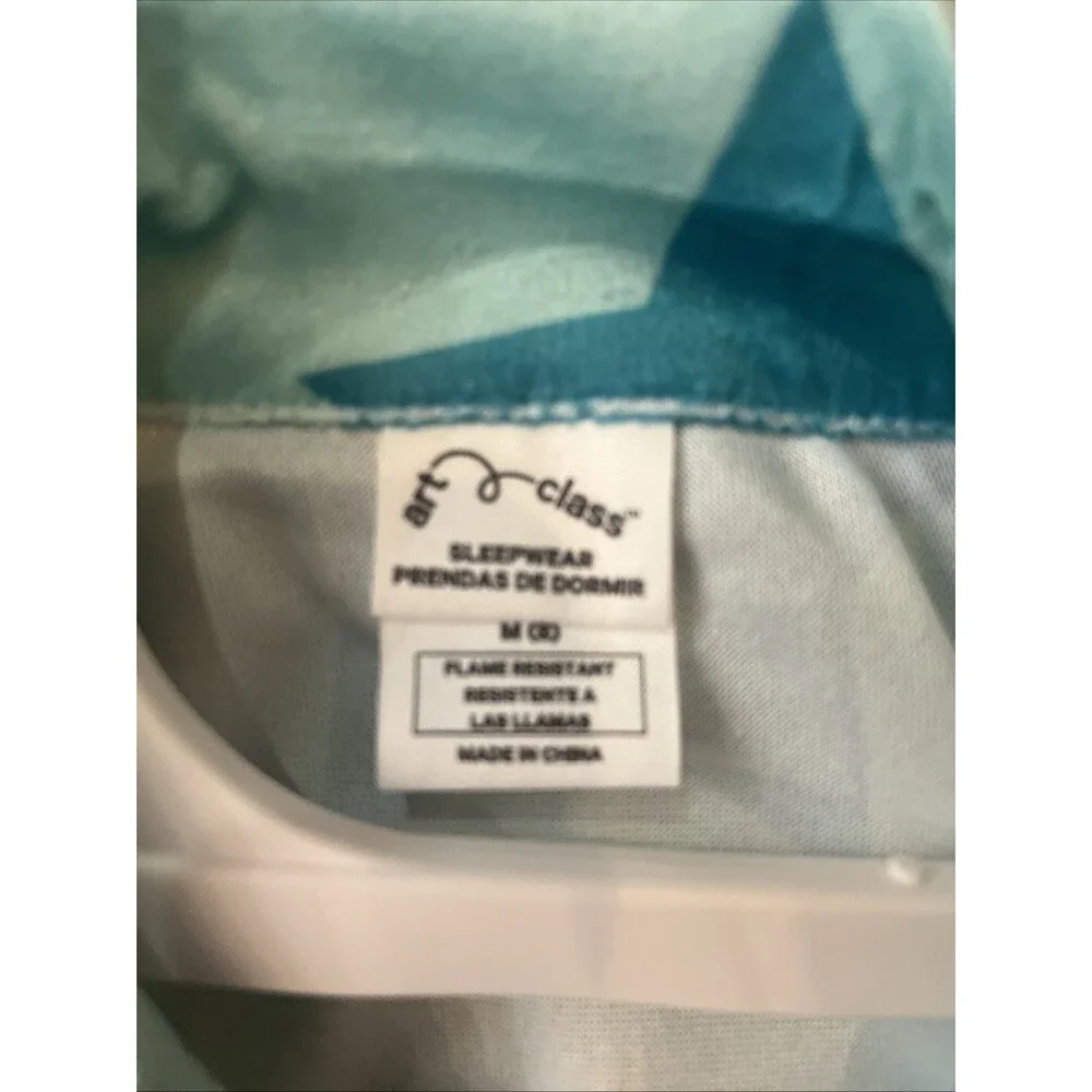 Girls 2 Piece Long Sleeve Shorts Pajama Set Art Class Size: M (16) NWT